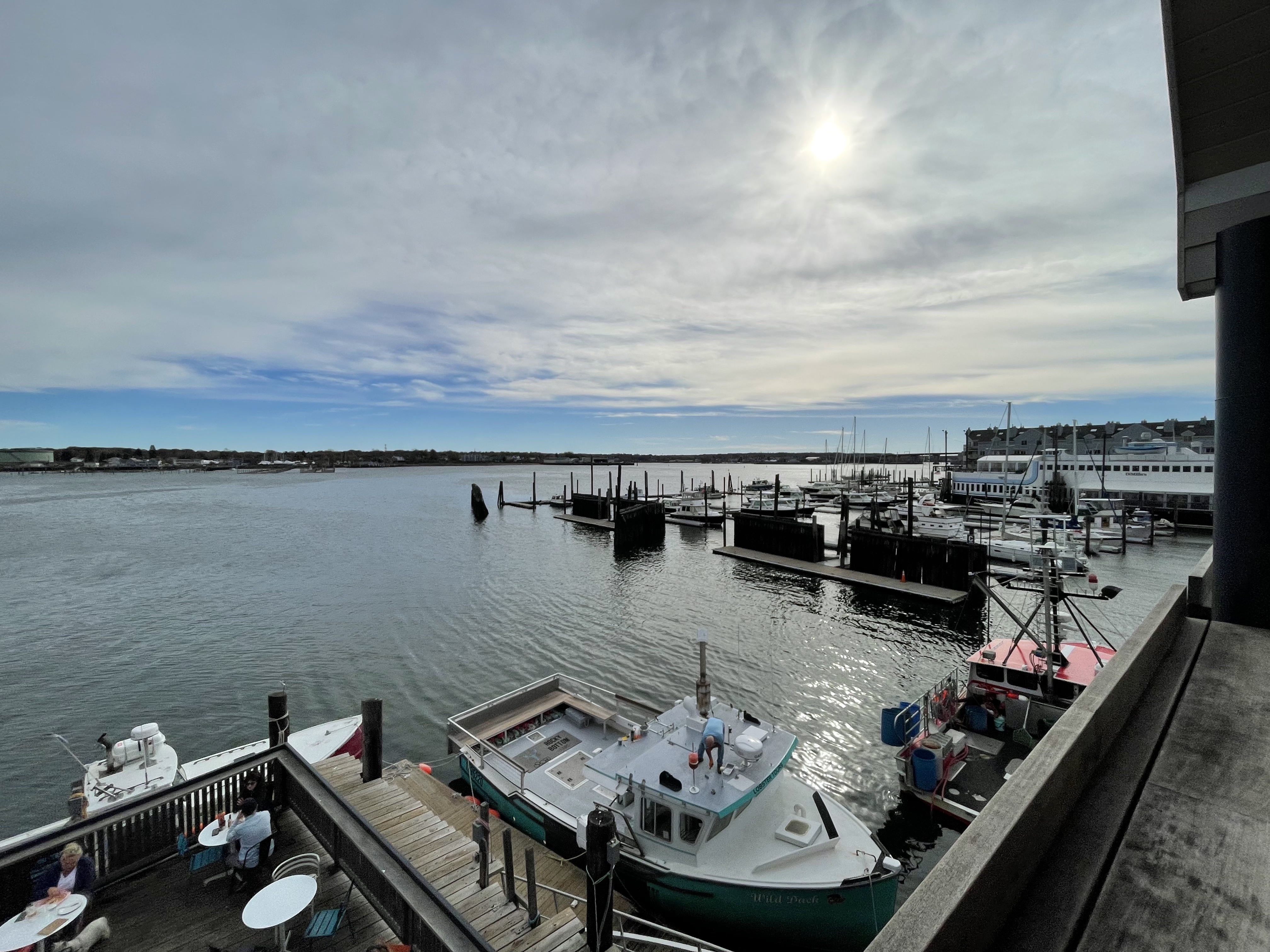 Portland, ME boat dock
