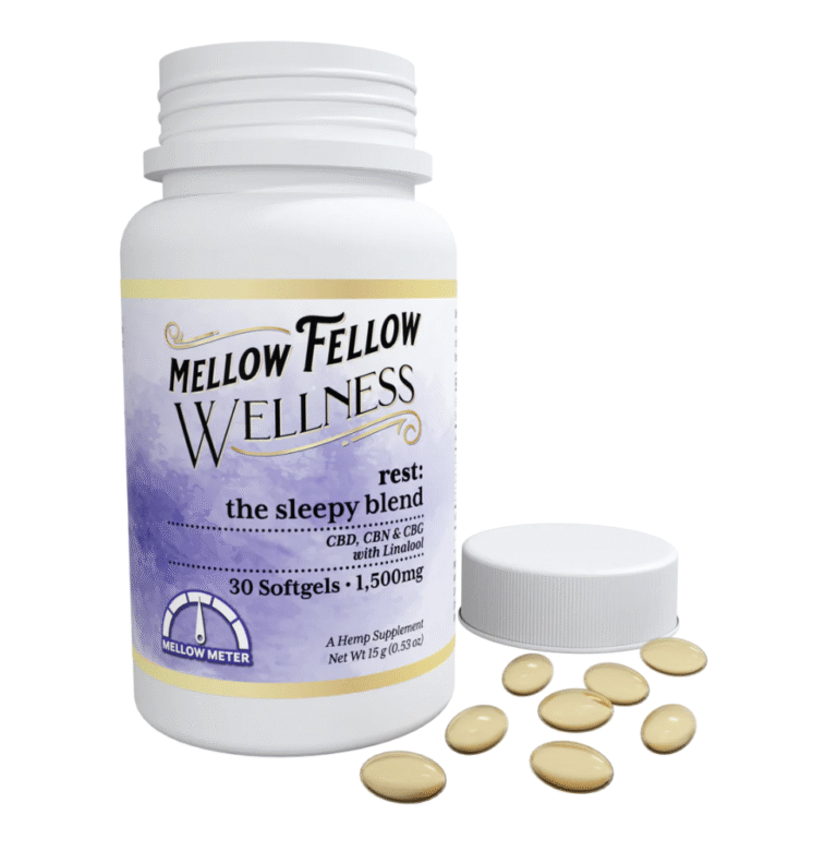 Mellow Fellow Wellness Rest Gel Capsules