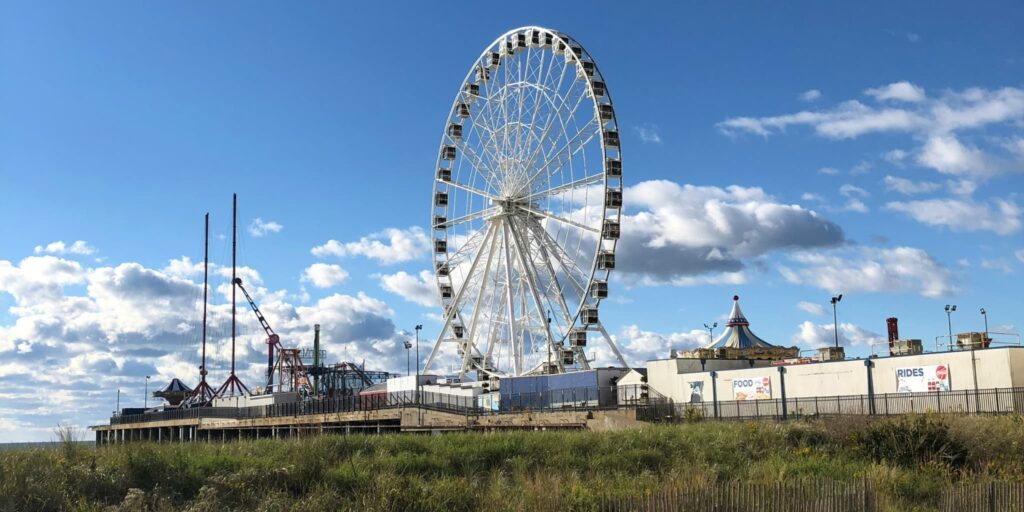 Atlantic City Ferris Wheel from afar