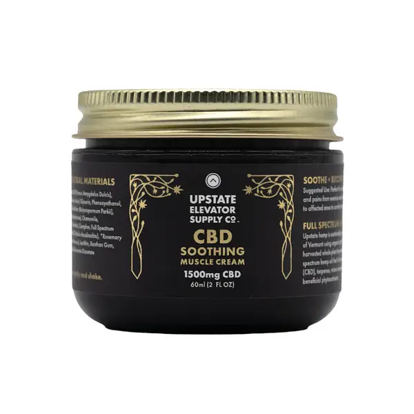 Upstate Elevator Supply Co. Soothing CBD Muscle Cream