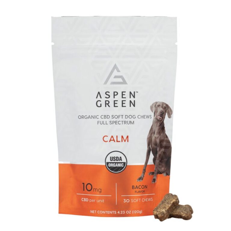 Aspen Green Calm CBD Dog Chews