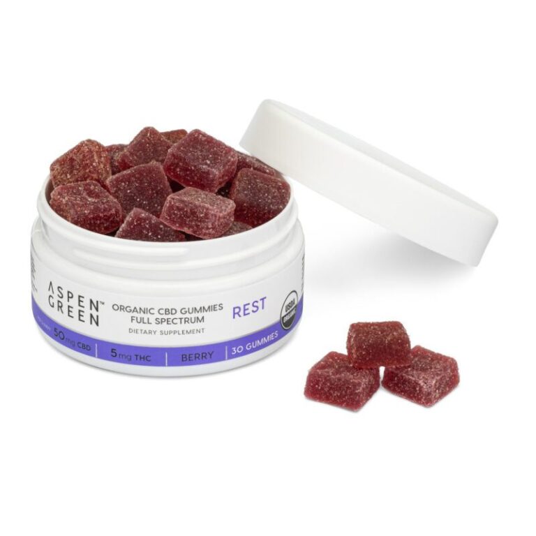 Aspen Green Rest Gummies