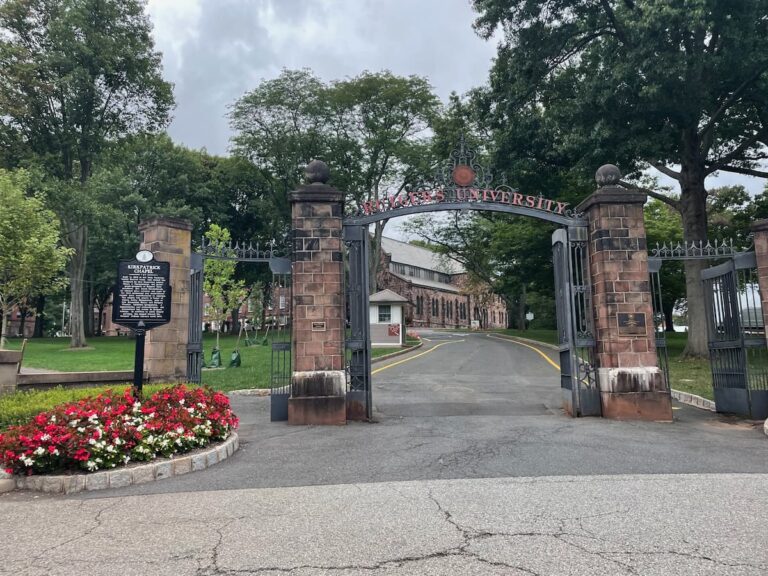 Entrance to New Jersey University