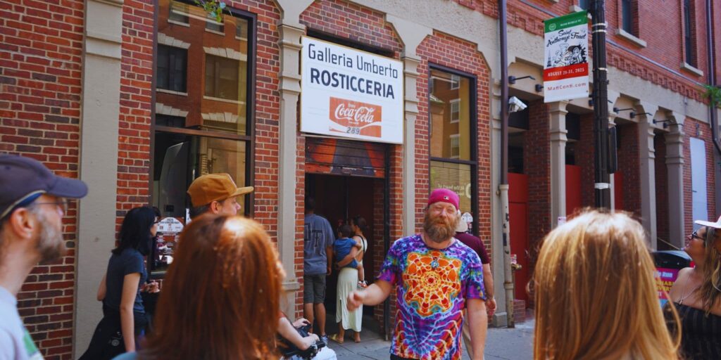 Tye Dyed Tour Guide at Roticciera