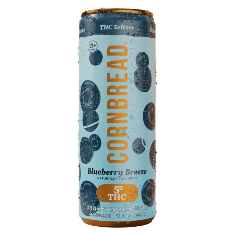 Cornbread Hemp Blueberry Breeze Seltzer