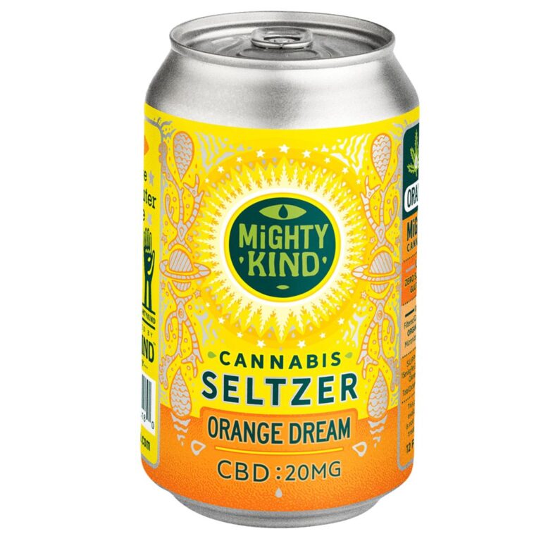 Mighty Kind Orange Dream Cannabis Seltzer