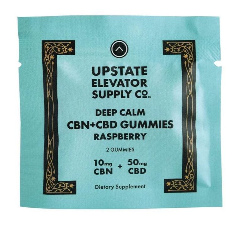 Upstate Elevator Deep Calm CBD CBN Gummies 2-Pack