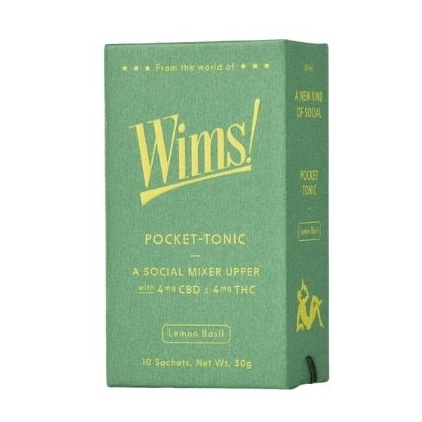 Wims Lemon Basil Pocket Tonic 10-Pack