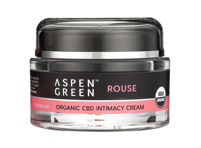 Aspen Green Rouse Organic Full Spectrum CBD Intimacy Cream