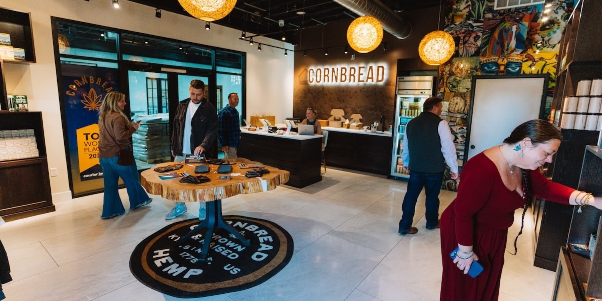 Cornbread Hemp Gift Shop in Kentucky