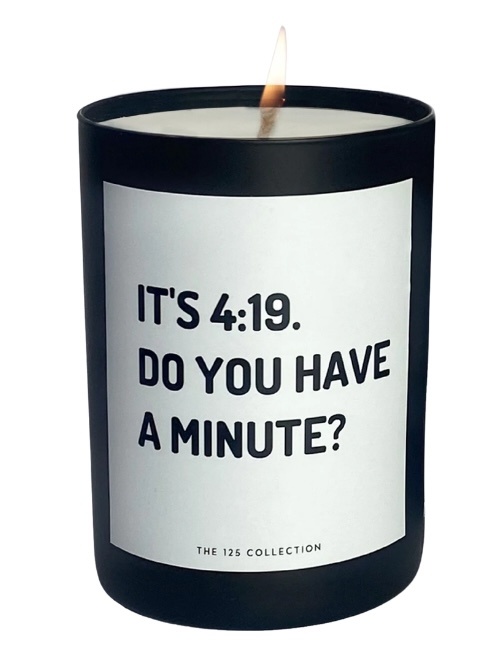 The 125 Collection 4:19 Candle