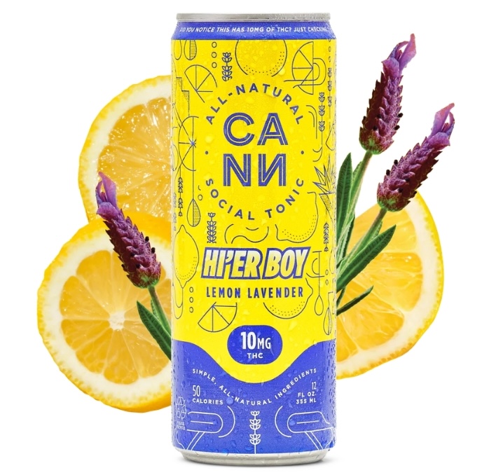 Cann Higher Boy Lemon Lavender Canned Drink