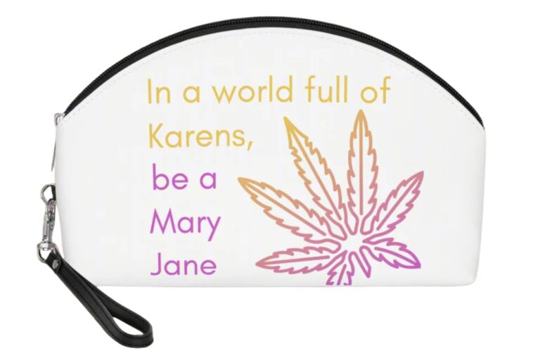 PuffPuffPassports Mary Jane Karen Pouch
