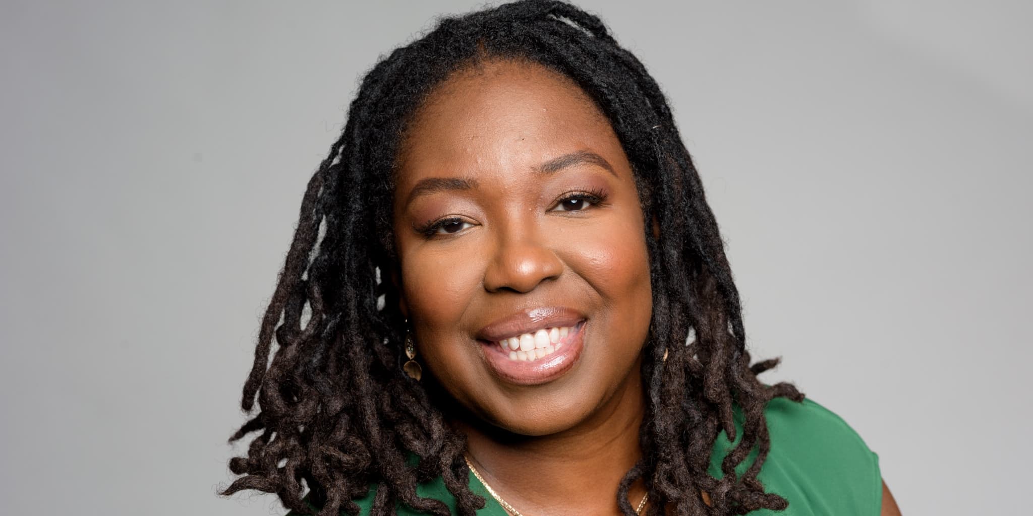 headshot of Blandine Jean-Paul of Elevated Roots dispensaries