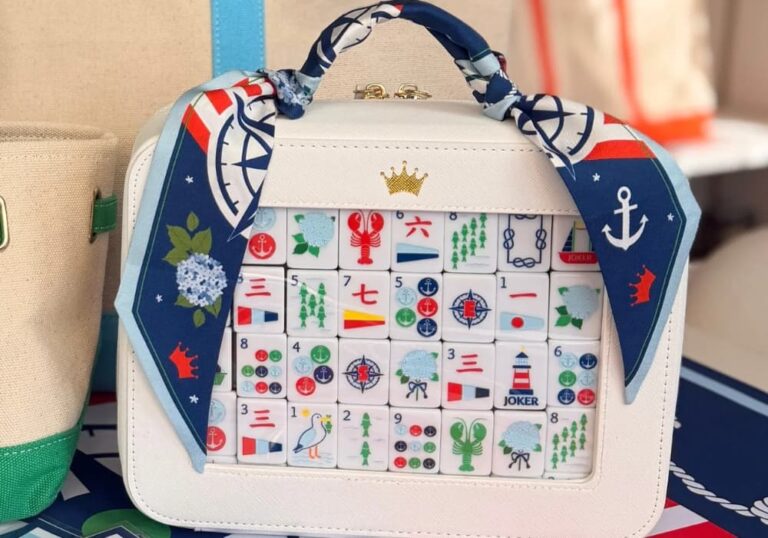 Royal Mah Jong Society Tile Bag