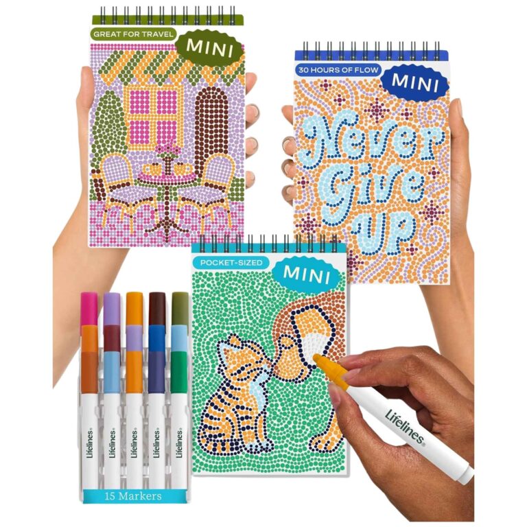 Lifeline Flow Art Mini Activity Book