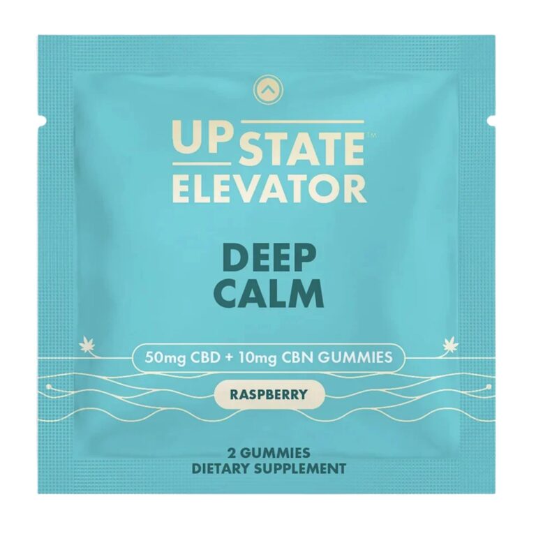 Upstate Elevator Deep Calm CBD CBN Gummies 2-Pack